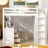 Twin Size Loft Bed With Drawers, Desk And Wardrobe-ModernLuxe -Child Furniture Shop GUEST e37be5f0 76e1 4198 8a55 fdc598ea33cb