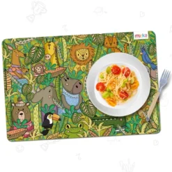Merka Kids Wipeable Plastic Placemats For Dining Table - Ocean, Space, Jungle, Unicorns For Ages 2 And Up, Set Of 4 9 Merka Kids Wipeable Plastic Placemats For Dining Table - Ocean, Space, Jungle, Unicorns For Ages 2 And Up, Set Of 4 -Child Furniture Shop GUEST e56338c1 8259 464e 803c 0110376dac4e