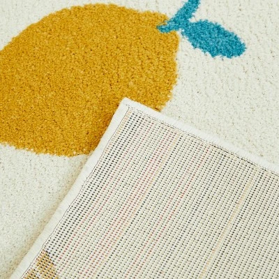 Lemons Kids' Rugs White - Balta Rugs 4 Lemons Kids' Rugs White - Balta Rugs - Image 2
