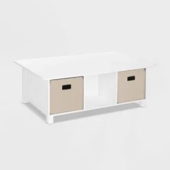 RiverRidge Home Kids' 6 Cubby Storage Activity Table With 2 Bins - RiverRidge -Child Furniture Shop GUEST e9efc48e aa9b 453e 881d 02c9f7ed8697