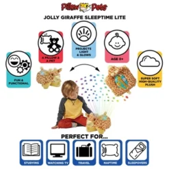 Jolly Giraffe SleeptimeLite Night Light - Pillow Pets 15 Jolly Giraffe SleeptimeLite Night Light - Pillow Pets -Child Furniture Shop GUEST ebef3723 7233 41ae ad7a 42a648ff8d79