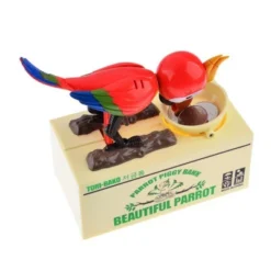 Insten Parrot Piggy Bank Robotic Coin Munching Toy Money Box, Red, 6.6x6.5 Inches 12 Insten Parrot Piggy Bank Robotic Coin Munching Toy Money Box, Red, 6.6x6.5 Inches -Child Furniture Shop GUEST ec30c160 b7c2 4e4d 8e3a ce407fbb3c9c