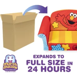 Marshmallow Furniture Disney's 2 In 1 Flip Open Compressed Foam Sofa And Sleeper Bed With Washable Cover -Child Furniture Shop GUEST ecbee9fe 0ed9 4814 aa1b a85fd7a7a991