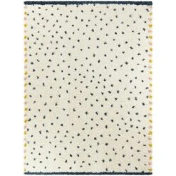 Confetti Shag Cream/Blue - Balta Rugs -Child Furniture Shop GUEST ef197dce 5a6b 4da8 aa2a 639506de3293