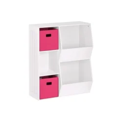 3pc Kids' Floor Cabinet With 2 Bins Set - RiverRidge Home 26 3pc Kids' Floor Cabinet With 2 Bins Set - RiverRidge Home -Child Furniture Shop GUEST f0501c34 752d 48bd 90e0 de3f1af6f4b7