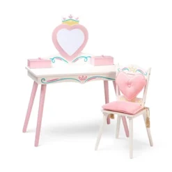 Princess Vanity Table And Chair Set - WildKin -Child Furniture Shop GUEST f267f55f 6f5e 4a4f abdb 93b8d43fadc4