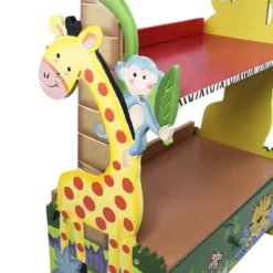Sunny Safari Jungle Bookshelf - Fantasy Fields By Teamson Kids -Child Furniture Shop GUEST f412766d eb20 446b 8174 06a140a586c2