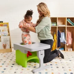 ECR4Kids Tri-Me Cube Chair Desk, Kids Furniture, Light Grey -Child Furniture Shop GUEST f613161a aefb 458c bbcd 348438b7d9ae