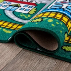 World Rug Gallery Kids Educational Learning City Life Road Non Slip Area Rug -Child Furniture Shop GUEST f801f987 3066 4220 87e9 a2fd7a244d16