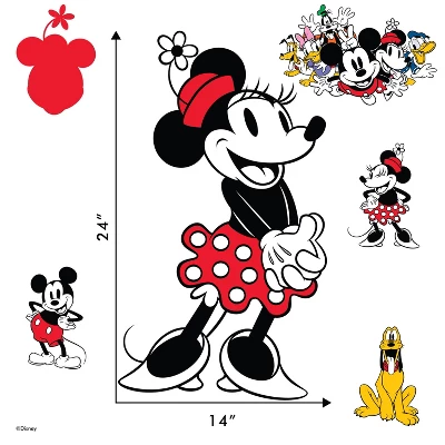 Classic Minnie Wall Decal - Decalcomania 4 Classic Minnie Wall Decal - Decalcomania - Image 2