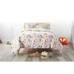 Floral Garden Cotton Kids' Comforter Set - Pillowfort™ -Child Furniture Shop GUEST fc626bd3 9cb6 4dd5 ac3a d07d33c626b6