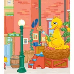 6'x10.5' Sesame Street Chair Rail Prepasted Mural Ultra Strippable - RoomMates -Child Furniture Shop GUEST fd32752a fb01 4b50 ba37 cebfc028188d
