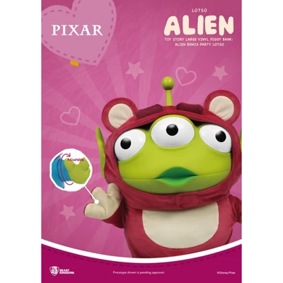DISNEY Toy Story Large Vinyl Piggy Bank: Alien Remix Party Lotso (Piggy Bank) 5 DISNEY Toy Story Large Vinyl Piggy Bank: Alien Remix Party Lotso (Piggy Bank) - Image 3